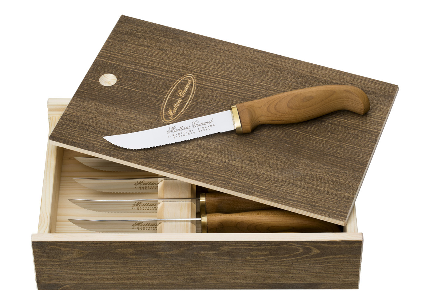 Deluxe Gourmet Steak Knife Set Marttiini