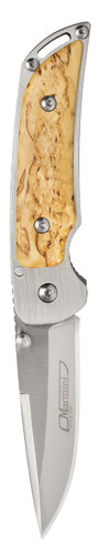 MFK Curly Birch Folding Knife