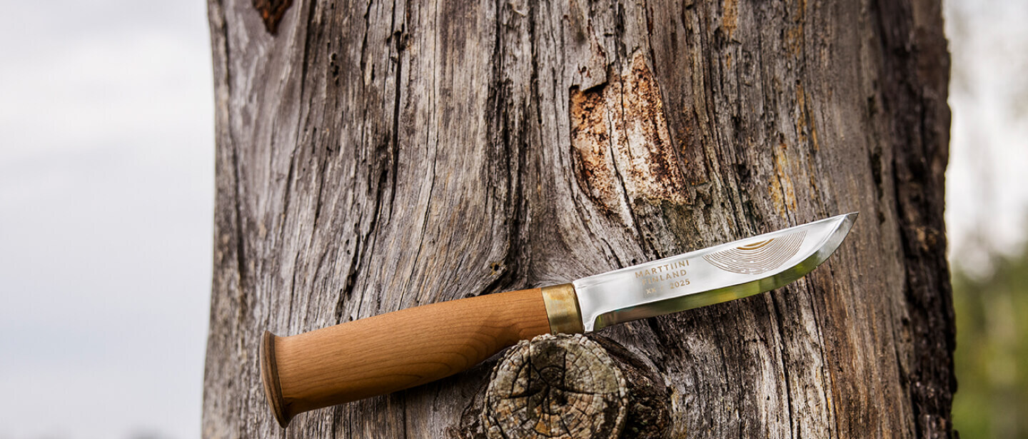 A YEAR IN RINGS, A LIFETIME IN EXCELLENCE.<BR>LUSTO ANNUAL KNIFE